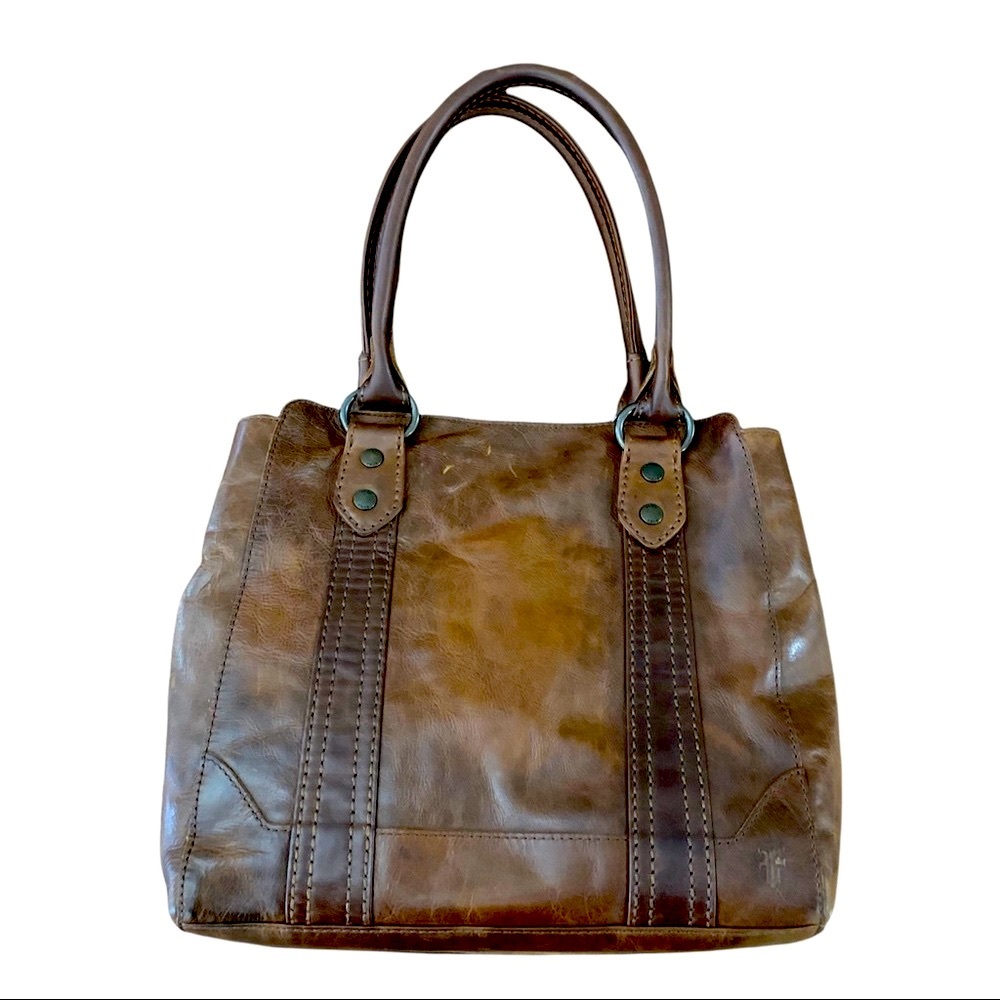 FRYE Melissa tote leather shoulder bag